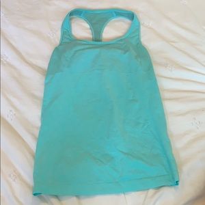 Baby Blue Lululemon Size 6 Tank Top